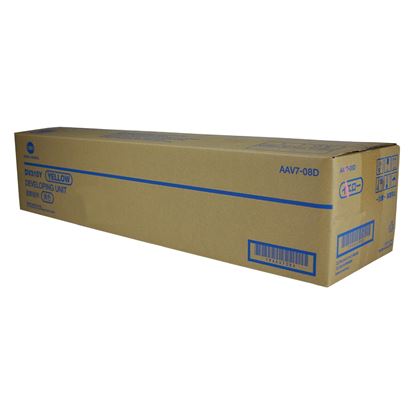 OEM Konica Minolta DV315Y (AAV708D) Developer Unit, Yellow 1000K Yield 1