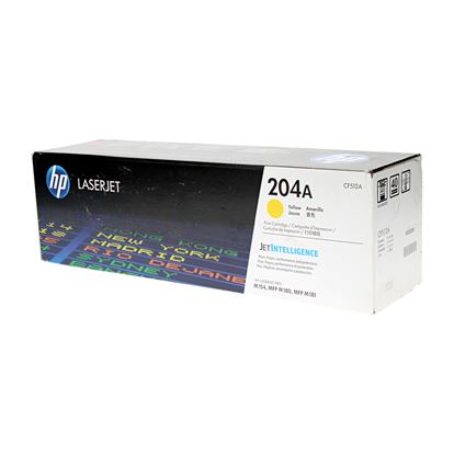 OEM HP 204A (CF512A) Toner Cartridge, Yellow 900 Yield 1