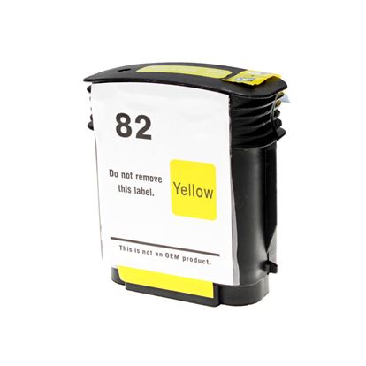 Remanufactured HP 82 (C4913A) Wide Format, Yellow 3200 Yield 1