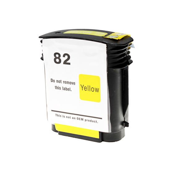 Remanufactured HP 82 (C4913A) Wide Format, Yellow 3200 Yield 1