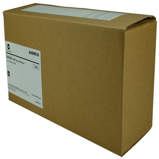 OEM Konica Minolta TNP53 (AADW030) Toner Cartridge, Black 25K Yield, Return Program 1