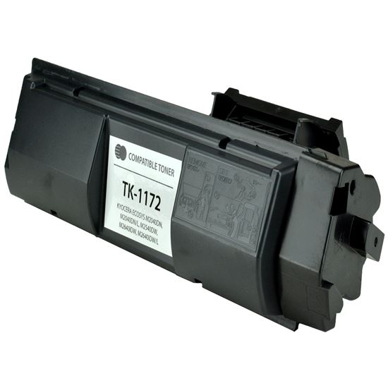 Compatible Kyocera Mita TK-1172 (1T02S50US0) Toner Cartridge, Black 7.2K Yield 1