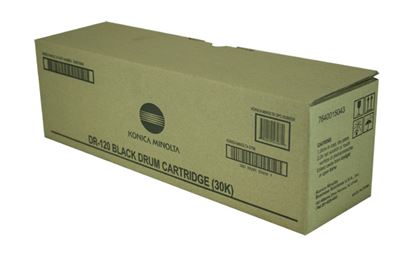 OEM Konica Minolta DR120 (7640015043) Drum Unit, Black 30K Yield 1