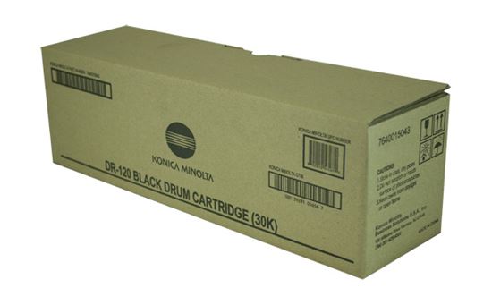 OEM Konica Minolta DR120 (7640015043) Drum Unit, Black 30K Yield 1