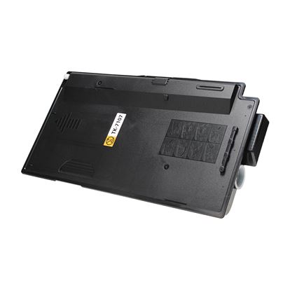 Compatible Kyocera Mita TK-7107 (1T02P80US) Toner Cartridge, Black 20K Yield, TAA Compliant, Made in USA 1