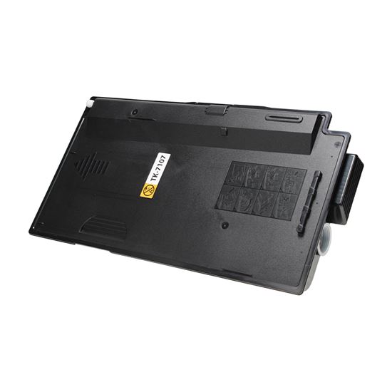 Compatible Kyocera Mita TK-7107 (1T02P80US) Toner Cartridge, Black 20K Yield, TAA Compliant, Made in USA 1