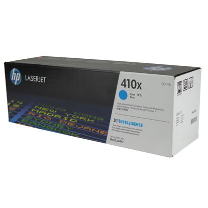 OEM HP 410X (CF411X) Toner Cartridge, Cyan 5K High Yield 1