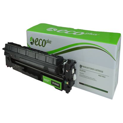 EcoPlus HP 410X (CF410X) Toner Cartridge, Black 6.5K High Yield 1