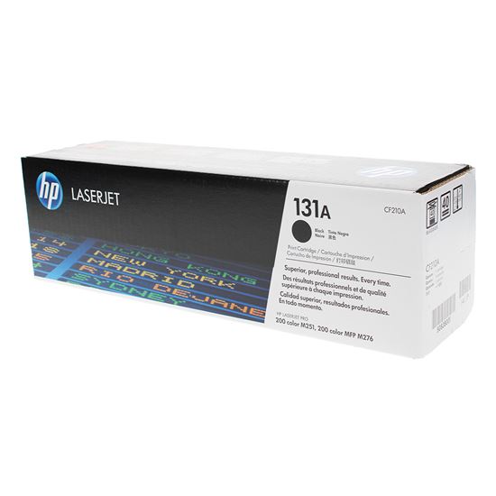OEM HP 131A (CF210A) Toner Cartridge, Black 1.6K Yield 1