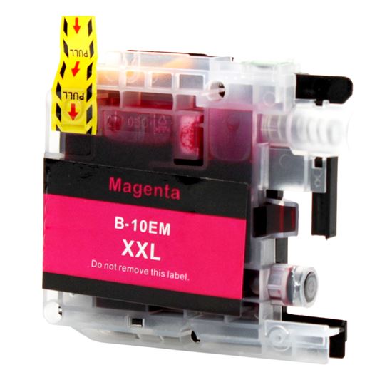 Compatible Brother LC10EM (LC10EM) InkJet Cartridge, Magenta 1200 Super High Yield 1
