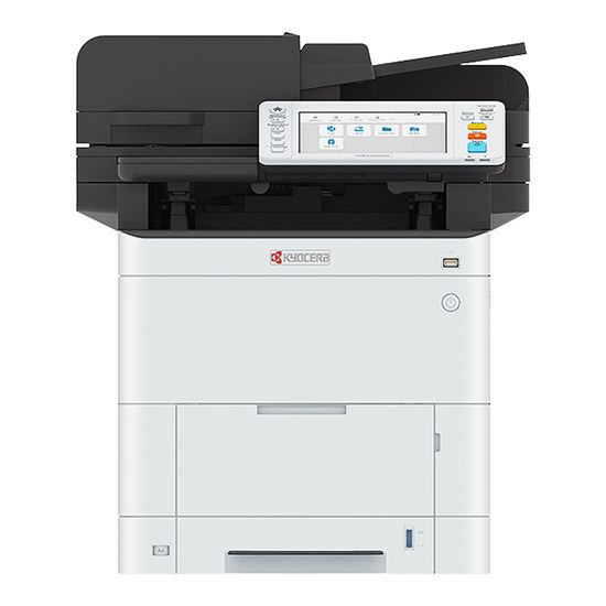 OEM Kyocera Mita MA4000CIFX (1102Z52US0) MFP, 42 ppm Color, Print, Copy, Fax, Scan, Starter Toner, K=6K Yield, CMY=5K Yield 1