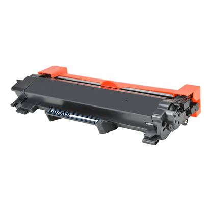 Compatible Brother TN760 (TN760, TN730) Toner Cartridge, Black 3K High Yield 1