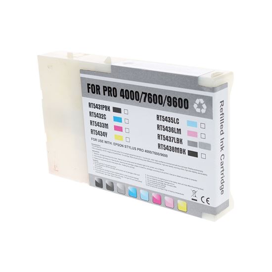 Remanufactured Epson 543 (T543700) Wide Format, Light Black 110ml 1