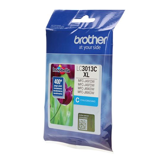 OEM Brother  (LC3013C) Inkjet, Cyan 400 High Yield 1