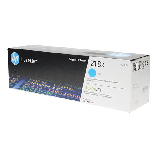 OEM HP  (W2181X) Toner Cartridge, Cyan 2.5K Yiel 1