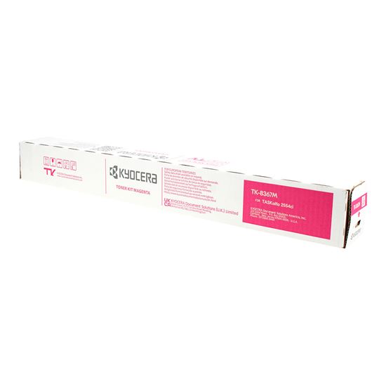 OEM Kyocera Mita TK8367M (1T02YPBUS0) Toner Cartridge, Magenta 12K Yield 1