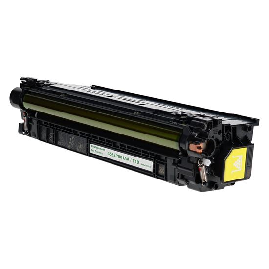 Remanufacture Canon T10 (4563C001AA) Toner Cartridge, Yellow 10K High Yield 1