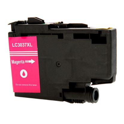 Compatible Brother LC3037 XXL (LC3037M) InkJet Cartridge, Magenta 1500 Super High Yield 1