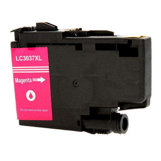 Compatible Brother LC3037 XXL (LC3037M) InkJet Cartridge, Magenta 1500 Super High Yield 1