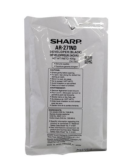 OEM Sharp AR-270ND (AR271ND) Developer, Black 22K Yield 1