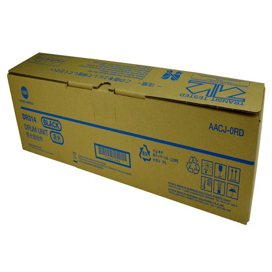 OEM Konica Minolta DR314K (AACJ0RD) Drum Unit, Black 285K Yield 1