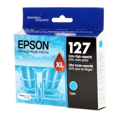 OEM Epson 127 (T127220) Inkjet, Cyan 755 High Yield 1