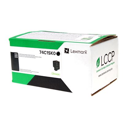 OEM Lexmark  (74C1SK0) Toner Cartridge, Black 7K Yield 1