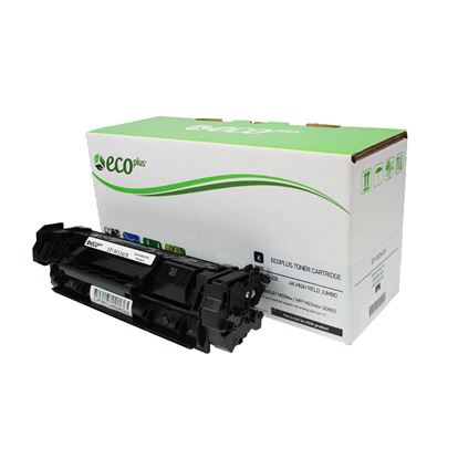 EcoPlus HP 134X (W1340X) Toner Cartridge, Black 4K High Yield Jumbo, (Used OEM Chip), Made in USA 1