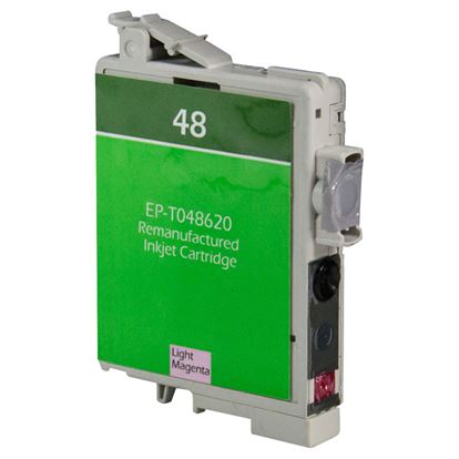 Remanufactured Epson 48 (T048620) InkJet Cartridge, Photo Magenta 430 Yield 1