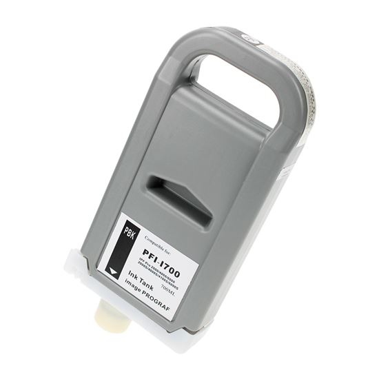 Remanufactured Canon PFI-1700PBK (0775C001) Wide Format, Photo Black 700ml 1