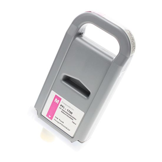 Remanufactured Canon PFI-1700M (0777C001) Wide Format, Magenta 700ml 1