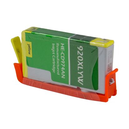 Remanufactured HP 920XL (CD974AN) InkJet Cartridge, Yellow 700 High Yield, With SCC Chip 1