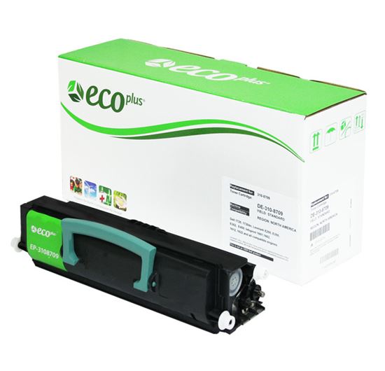 EcoPlus Dell 1720 (310-8709) Toner Cartridge, Black 6K High Yield, Made in USA 1