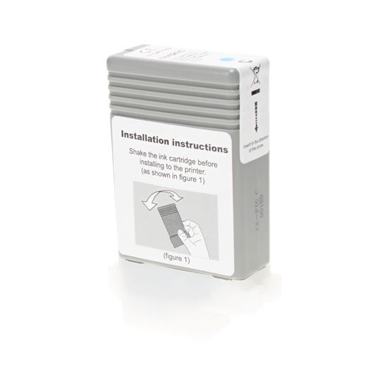 Remanufactured Canon PFI-120C Wide Format Ink, Cyan 130 ML 1