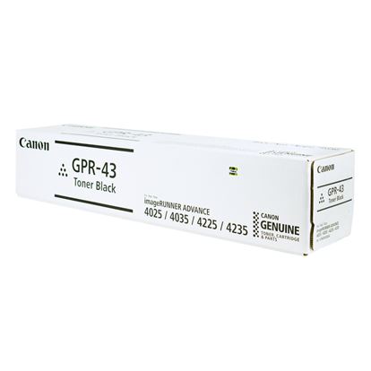 OEM Canon GPR-43 (4792B003) Toner Cartridge, Black 30.2K Yield 1