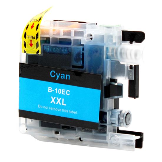 Compatible Brother LC10E (LC10EC) InkJet Cartridge, Cyan 1200 Super High Yield 1