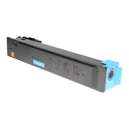 Compatible Kyocera Mita TK-5197C (1T02R4CUS0) Toner Cartridge, Cyan 7K Yield, TAA Compliant, Made in USA 1