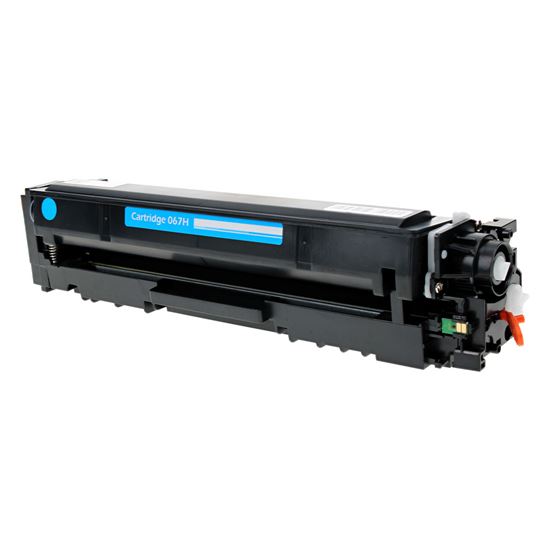Compatible Canon 067H (5105C001) Toner Cartridge, Cyan 2.35K High Yield, (New Chip) 1
