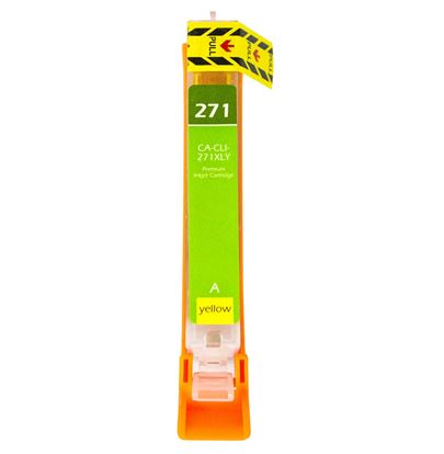Compatible Canon 271XL (CLI-271XLY) InkJet Cartridge, Yellow 5565 High Yield 1