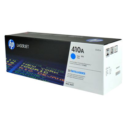 OEM HP 410A (CF411A) Toner Cartridge, Cyan 2.3K Yield 1