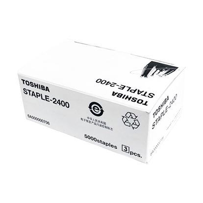 OEM Toshiba Staple 2400 (STAPLE2400) Staple Cartridge, 5K Yield, 3 Cartridge 1