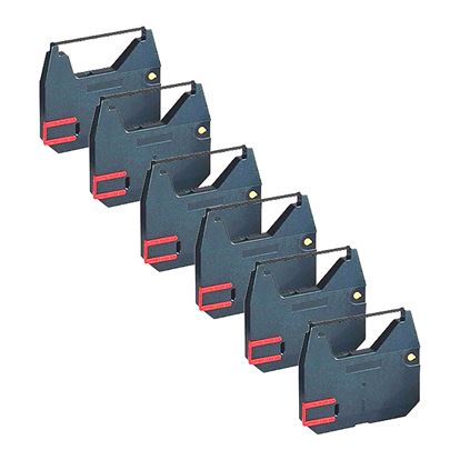Compatible Brother 1030 Correctable Ribbon, Black, 6 Pack Value Pack 1