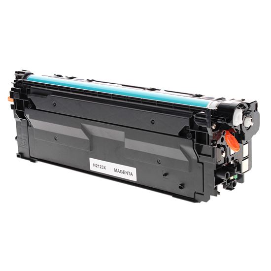 Compatible HP 212X (W2123X) Toner Cartridge, Magenta 10K High Yield, (New Chip) 1