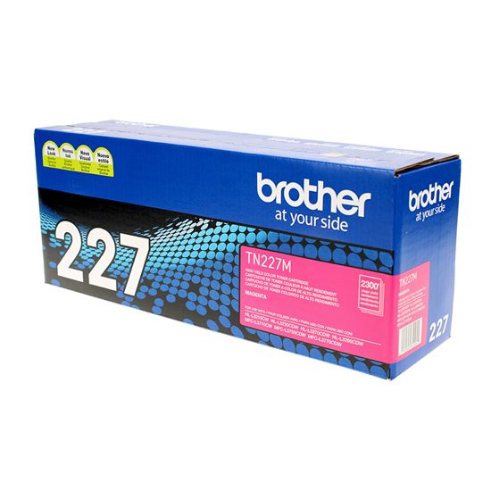 OEM Brother  (TN227M) Toner Cartridge, Magenta 2.3K High Yield 1
