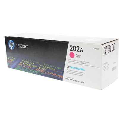 OEM HP 202A (CF503A) Toner Cartridge, Magenta 1.3K Yield 1