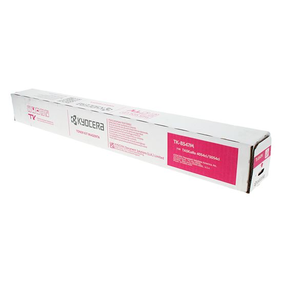 OEM Kyocera Mita TK-8547M (1T02YMBUS0) Toner Cartridge, Magenta 20K Yield 1