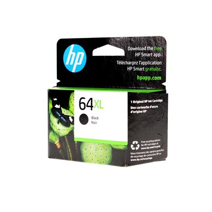 OEM HP 64XL (N9J92AN) Inkjet, Black 600 High Yield 1