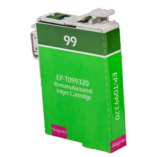 Remanufactured Epson 99 (T099320) InkJet Cartridge, Magenta 450 Yield 1