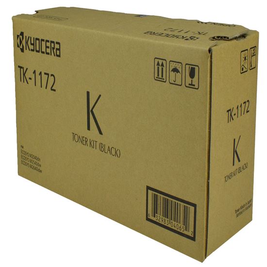 OEM Kyocera Mita TK-1172 (1T02S50US0) Toner Cartridge, Black 7.2K Yield 1