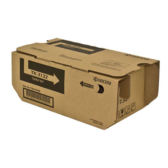 OEM Kyocera Mita TK-3132 (1T02LV0US0) Toner Cartridge, Black 25K Yield 1